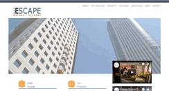Desktop Screenshot of escaperescue.com