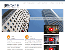 Tablet Screenshot of escaperescue.com